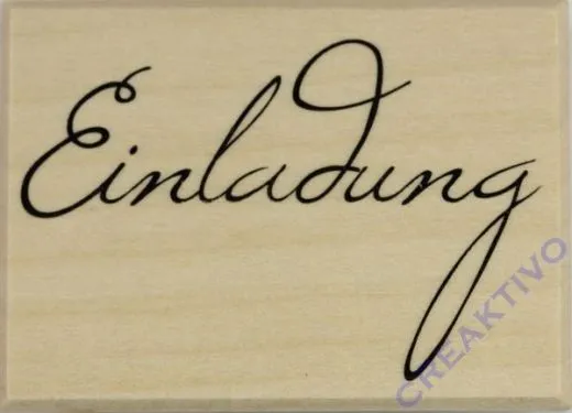 Rayher Stempel Einladung