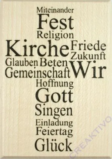 Rayher Stempel Kreuz