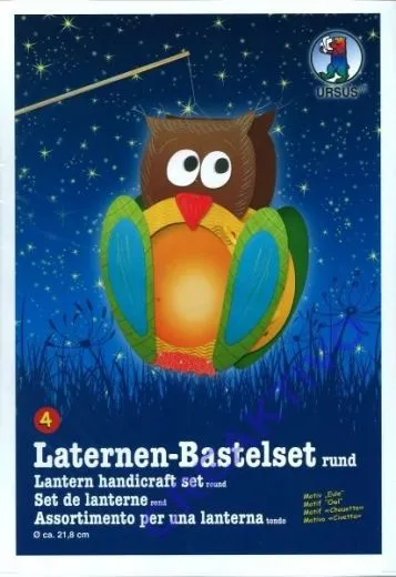 Laternen-Bastelset Eule