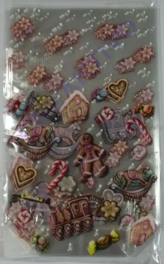 Geschenk-Bodenbeutel S�sse Weihnacht klein 10 St�ck