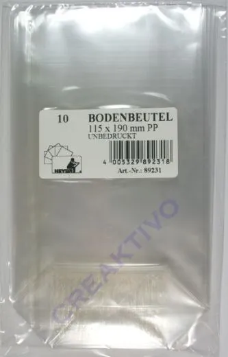 Geschenk-Bodenbeutel 10 St�ck 115x190mm