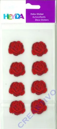 Heyda Sticker Rosen rot