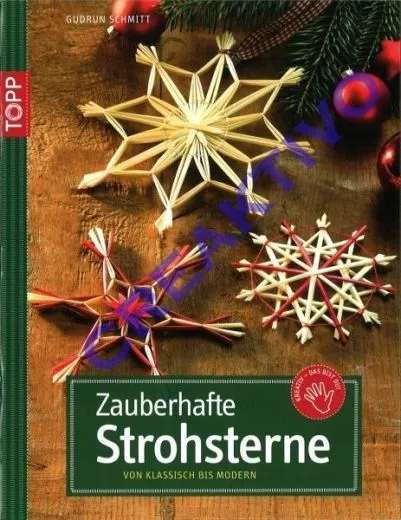 Topp 3932 - Zauberhafte Strohsterne