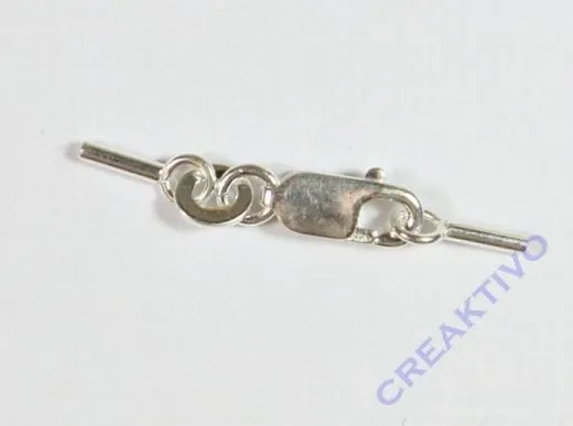 Pracht Verschluss 925 Sterling silber 0,8mm