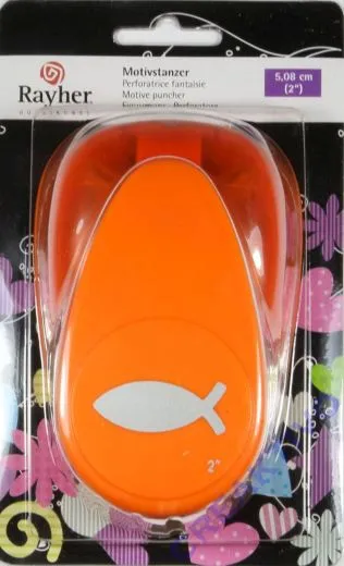 Motivstanzer: Fisch, 5cm