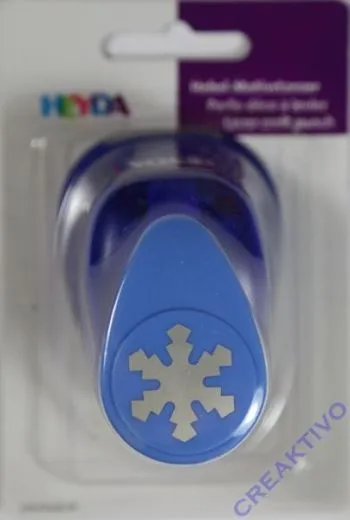 Heyda Hebel-Motivstanzer gro� Eiskristall