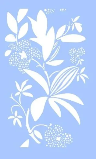 Marabu Schablone 40x60cm Elegance I