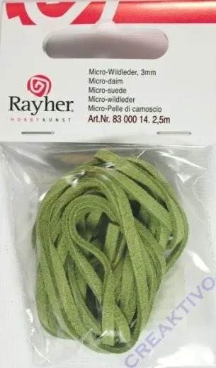 Micro-Wildleder 3mm olive