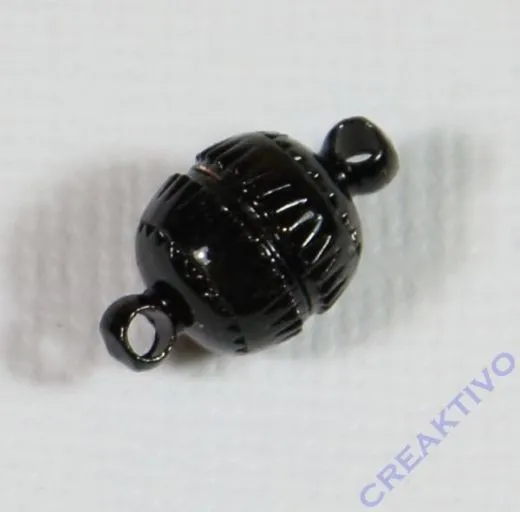 Pracht Magnetverschluss 7mm schwarz