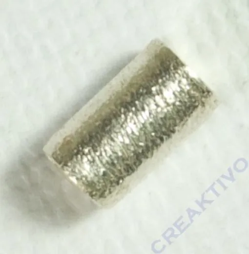 Silberr�hrchen rund 7x4mm (Restbestand)
