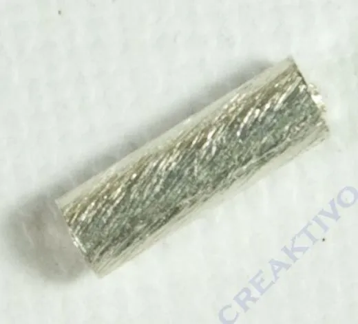 Silberr�hrchen rund 10x3mm (Restbestand)
