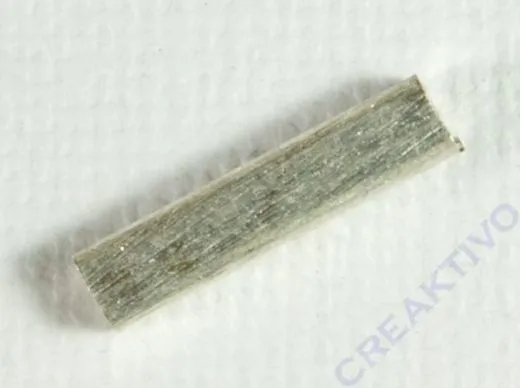 Silberr�hrchen quadratisch 15x3x3mm (Restbestand)