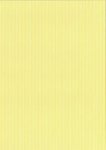 Bastelkarton Happy Papers Streifen DIN A4 sonnengelb