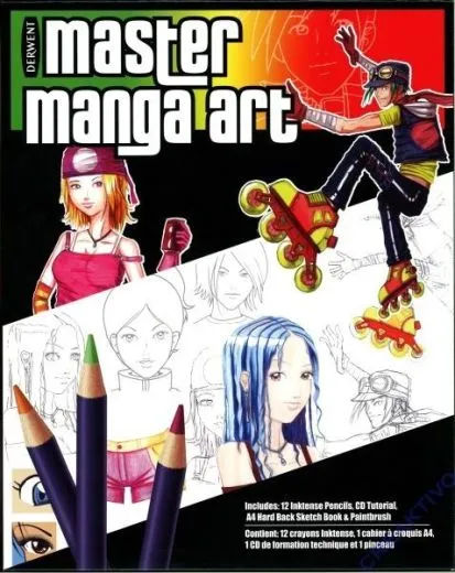 Master Manga Art - Inktense Set