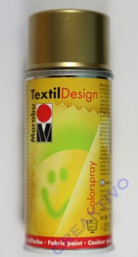 Marabu-TextilDesign Colorspray gold (Restbestand)