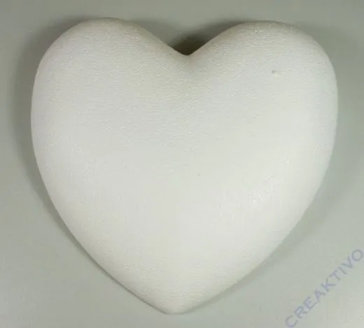 Styropor-Herz 20cm flach