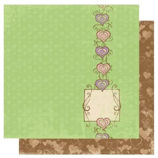 Scrapbooking Papier Smoochable Heart Beat (Restbestand)