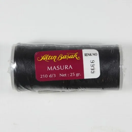 Pracht H�kelgarn Altin Basak Masura 25g schwarz (9999)