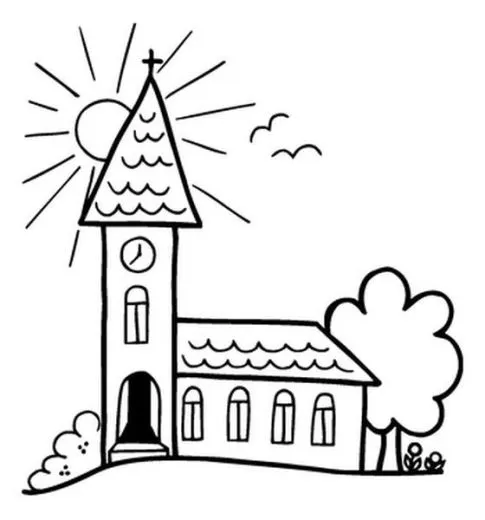 Knorr Stempel Kirche / Sonne