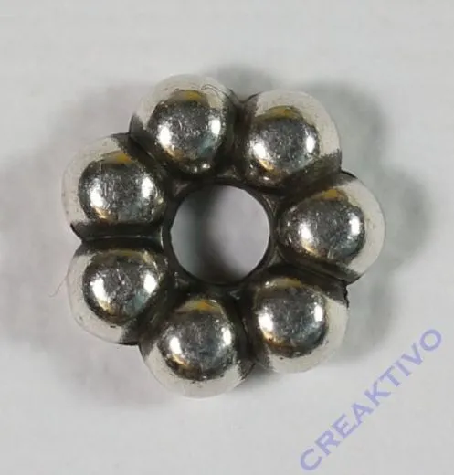 Pracht Zwischenteil Perlenring 9mm (Restbestand)