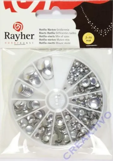 Hot-Fix Nieten3-10mm rund