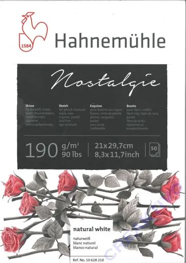 Nostalgie Skizzenblock DIN A4 50 Blatt
