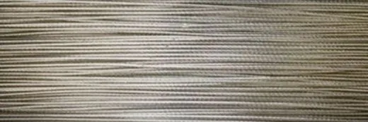 Edelstahldraht nylonbeschichtet platin 0,5mm Meterware