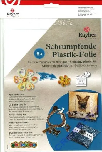 Schrumpfende Plastik-Folie wei�