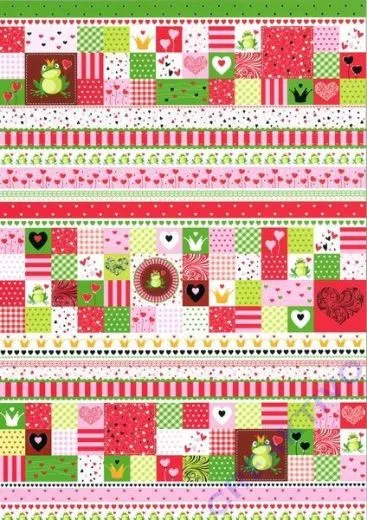 Bastelkarton A4 Liebe (Restbestand)