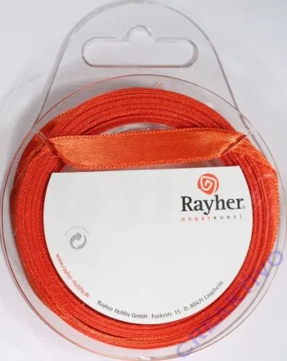 Rayher Satinband 10mm 10m orange