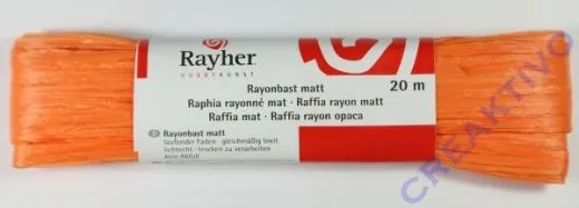 Rayonbast matt 20m orange