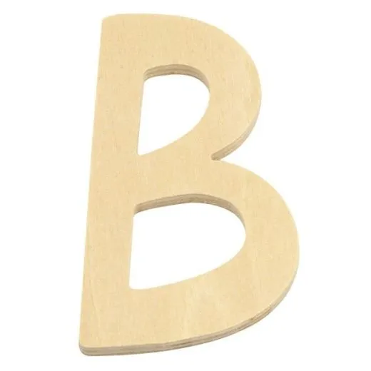 Holz-Buchstabe 6cm B