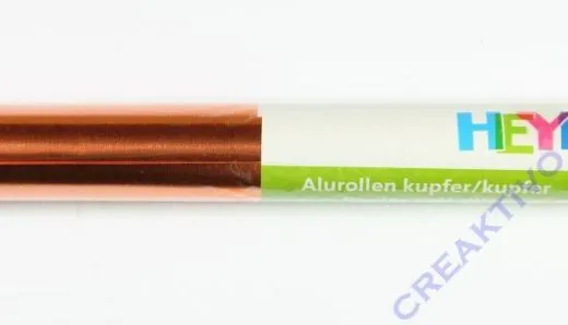 Alufolie kupfer/kupfer