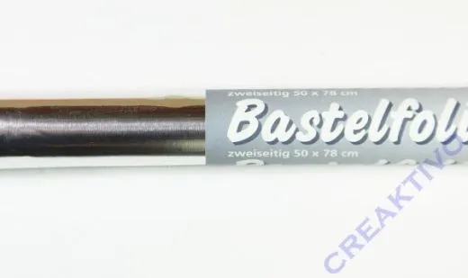 Alufolie silber/silber