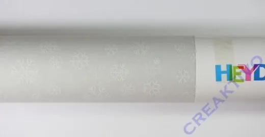 Transparentpapier Schneeflocken Rolle 50x70cm