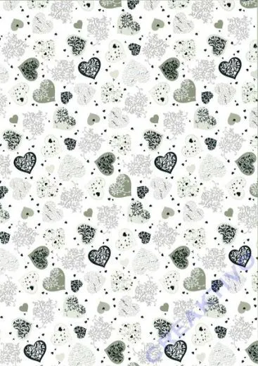 Bastelkarton A4 Big Hearts