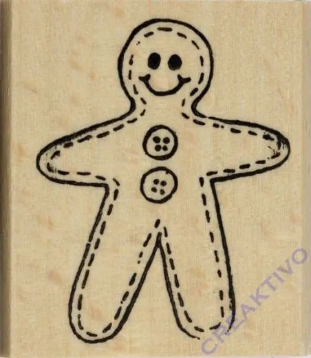 Stempel Lebkuchenmann (Restbestand)