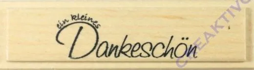 Knorr Stempel Ein kleines Dankesch�n