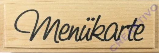 Knorr Stempel Men�karte