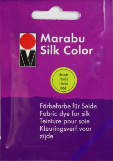 Marabu Silk Color Färbemittel 12,5g reseda (Restbestand)