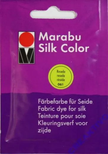 Marabu Silk Color F�rbemittel 12,5g reseda (Restbestand)
