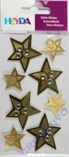 Heyda Sticker Goldsterne