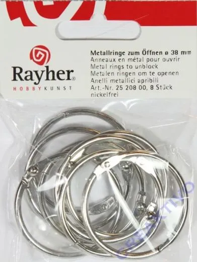 Rayher Metallringe zum �ffnen 38mm