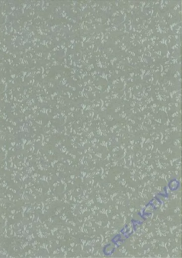 Bastelkarton Roma gepr�gt DIN A4 silber