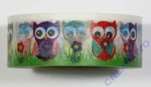 Masking Tape Eulen