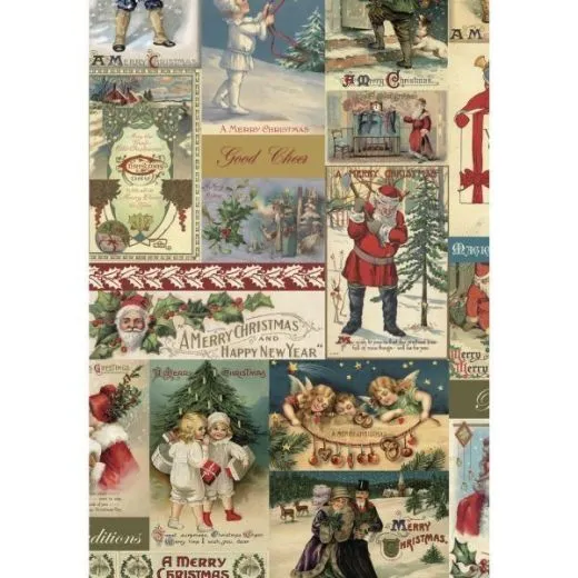 DecoMach� Papier Motiv 83 - XMAS Scene (Restbestand)