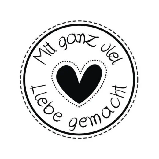 Butterer Stempel - Mit Liebe