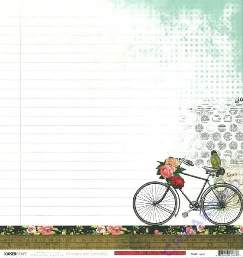 Scrapbooking Papier Kaisercraft Kaleidoscope - Layers (Restbestand)