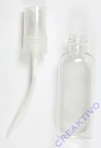 PET Spr�hflasche transparent 50ml
