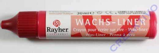 Rayher Wachsliner 30ml klassikrot